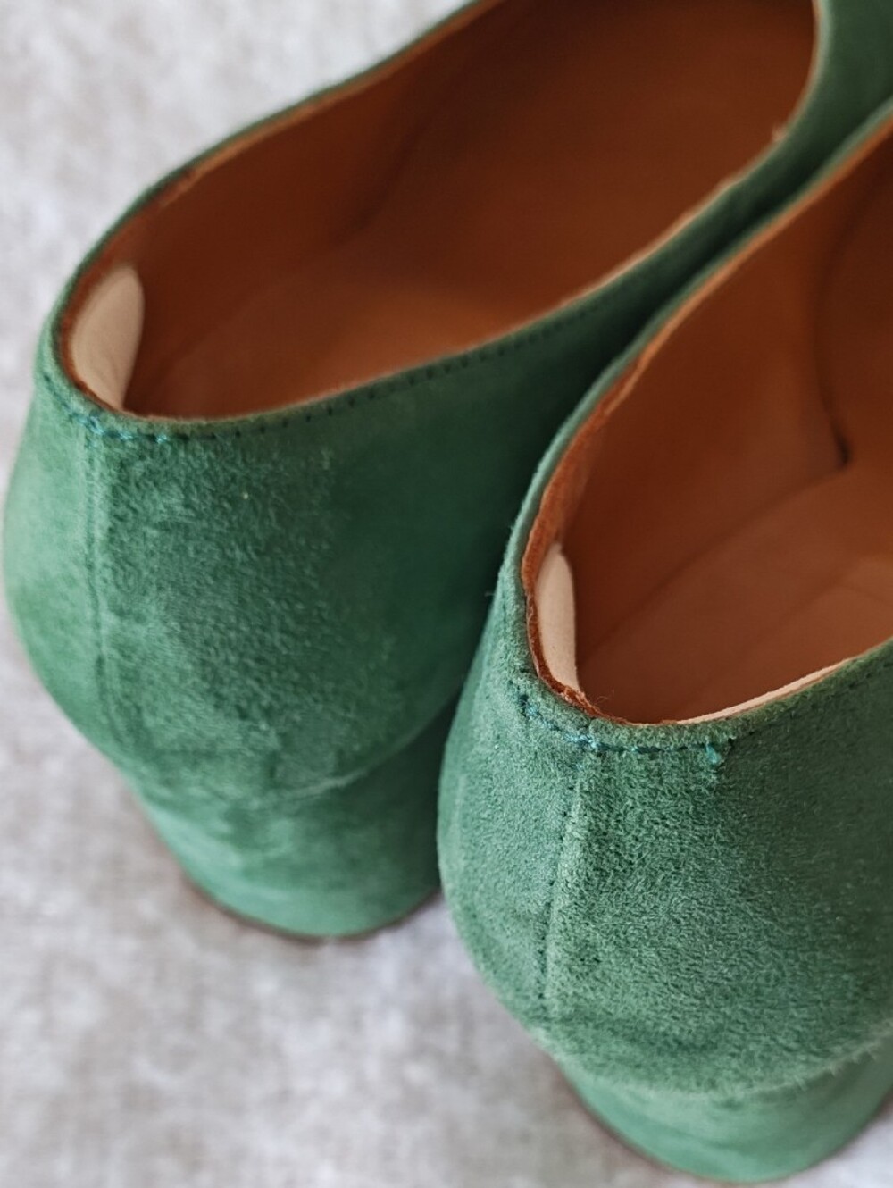Sezane Alice Green Pumps - Picture 5 of 7